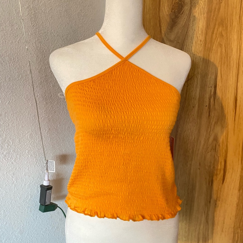 Crave Fame Orange Top